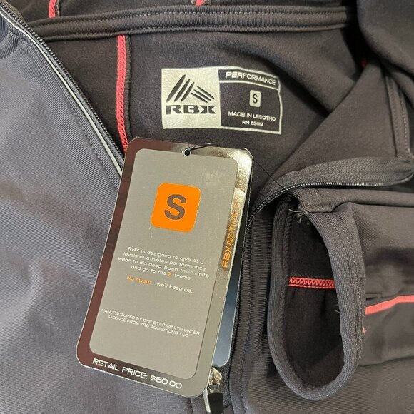 RBX Active Women's Performance 1/4 Zip L/S Hooded Shirt - Size Small - NWT $60 - Picture 4 of 4